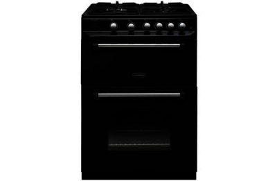 Rangemaster Classic Double Gas Cooker - Black.